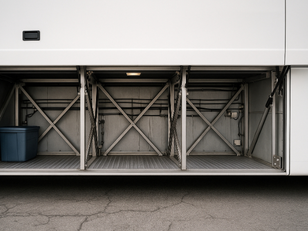 Charter Bus Luggage Compartments