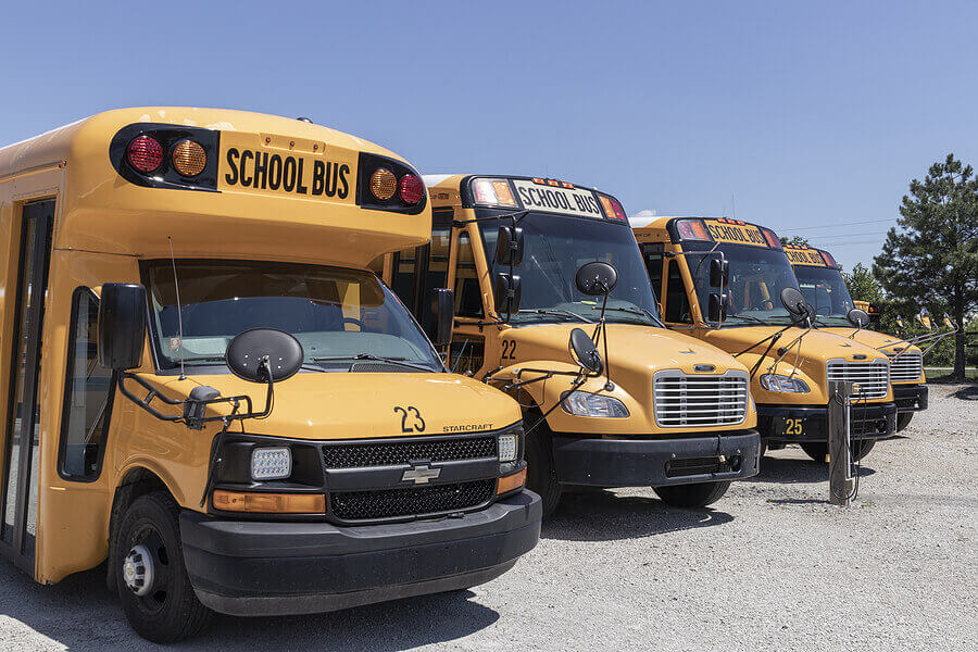 school bus rental