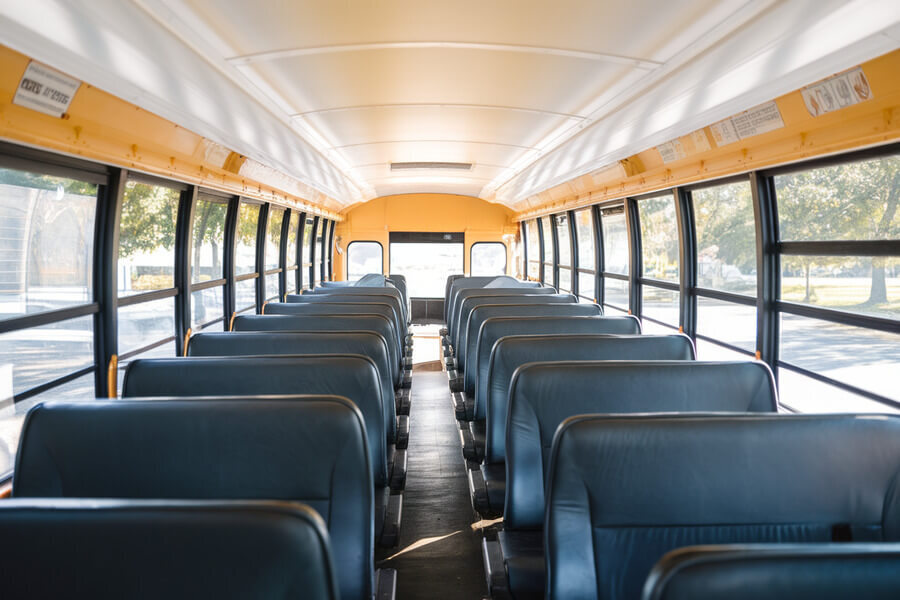 Summerville School bus interior