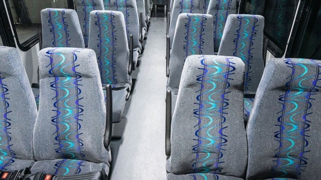 20 Passenger Mini Bus Interior