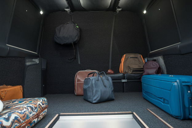 20 Passenger Van Luggage space