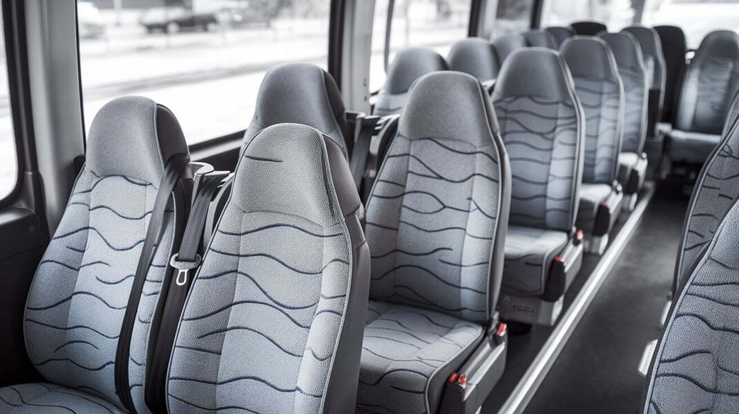 30 Passenger Minibuses Interior Fort Lauderdale