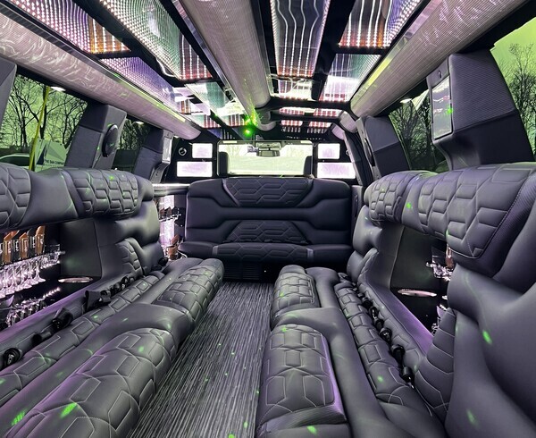 porsche limo interior doral