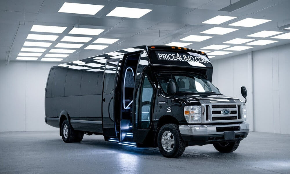 price4limo 25 passenger party bus rental nashville