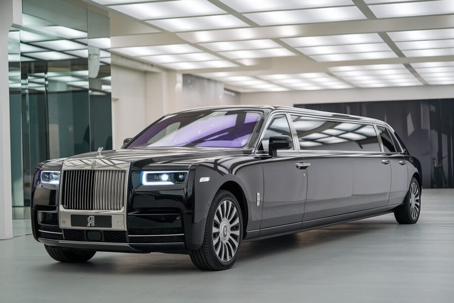 price4limo black rolls royce limousine doral