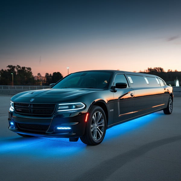 price4limo dodge charger limousine racine