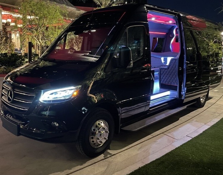 price4limo mercedes sprinter bus the woodlands
