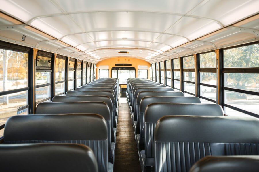 School Buses Interior Fort Lauderdale