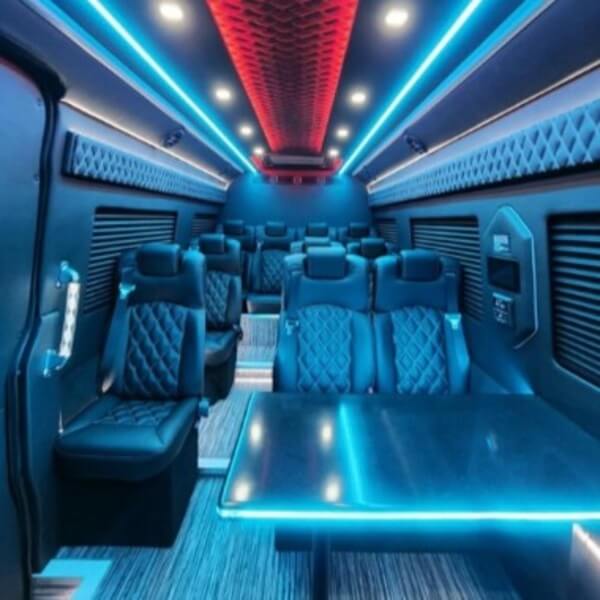 price 4 limo 13 passenger mercedes sprinter bus executive seating