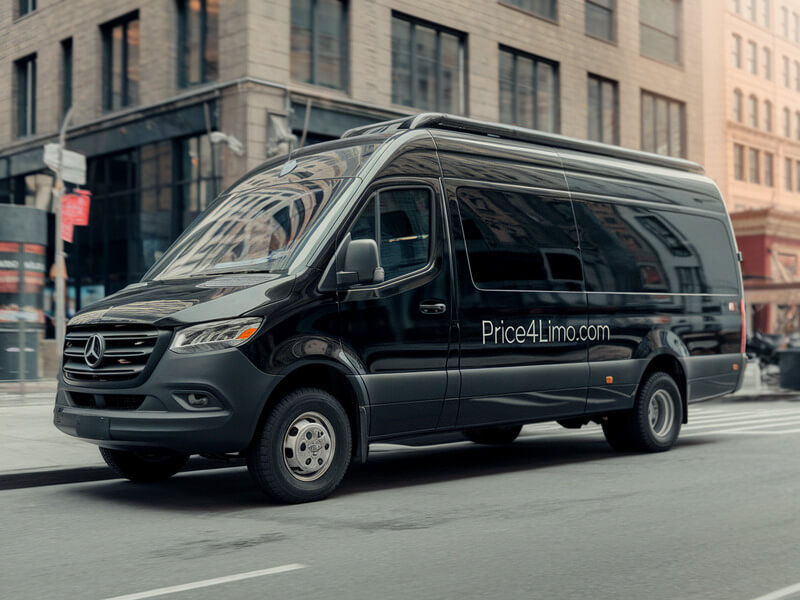 price 4 limo 14 passenger mercedes benz sprinter limo