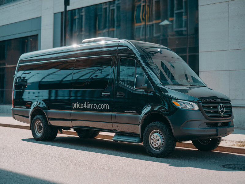 price 4 limo 15 passenger mercedes benz sprinter limo