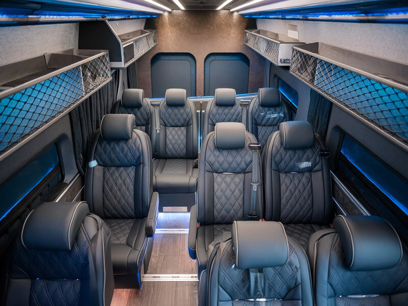 price 4 limo 15 passenger mercedes sprinter bus executive seating