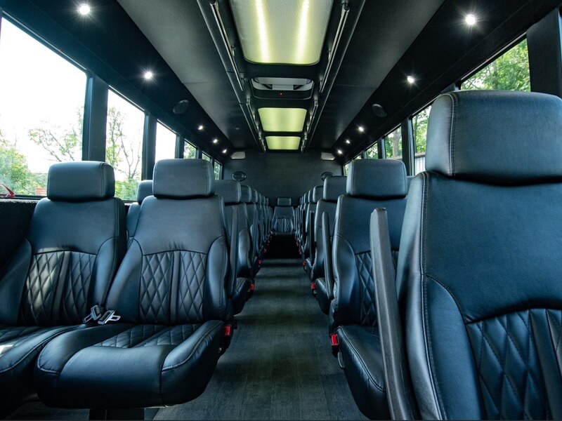 Price4limo 20 Passenger Mini Bus Interior