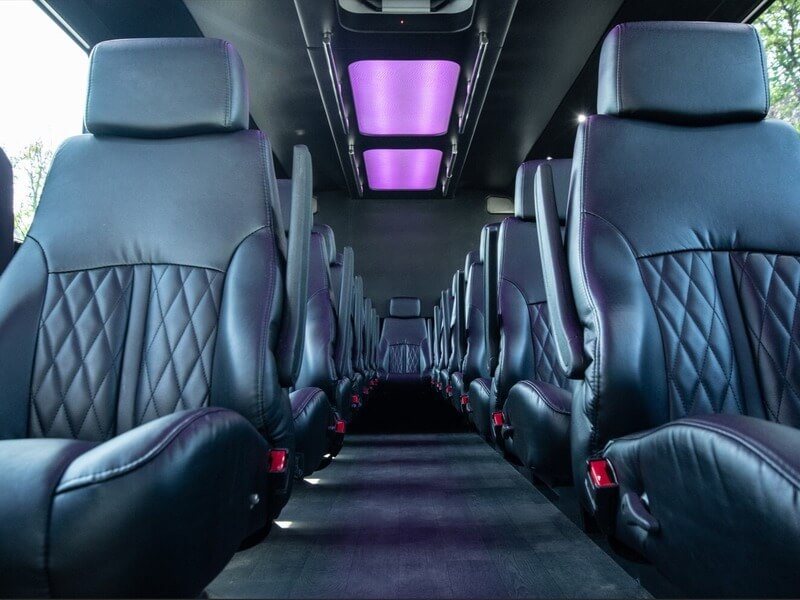 Price4limo 20 Passenger Minibus Inside