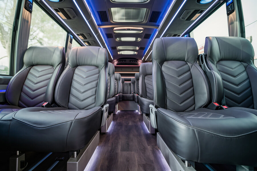 Price4limo 30 Passenger Minibus Inside