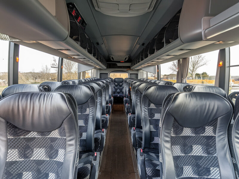 40 Passenger Minibus Rental Amenities