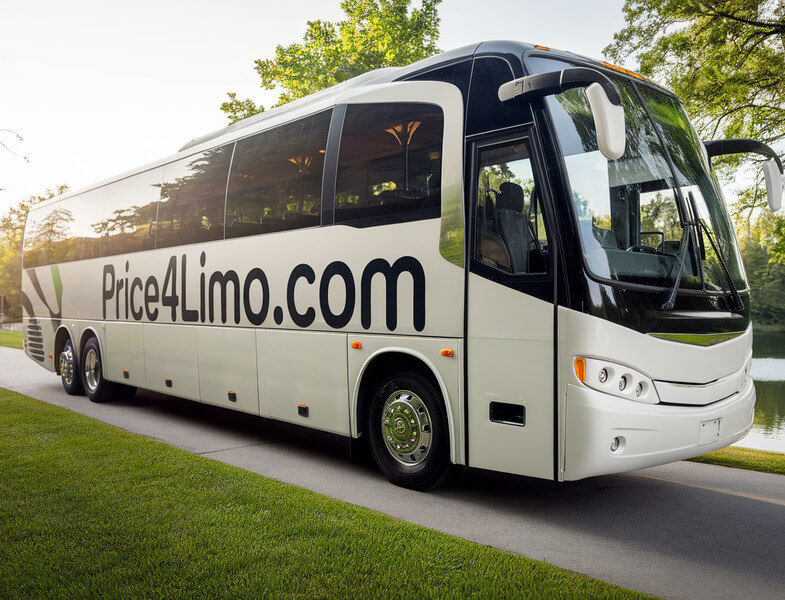 Price4limo 40 Passenger Charter Bus