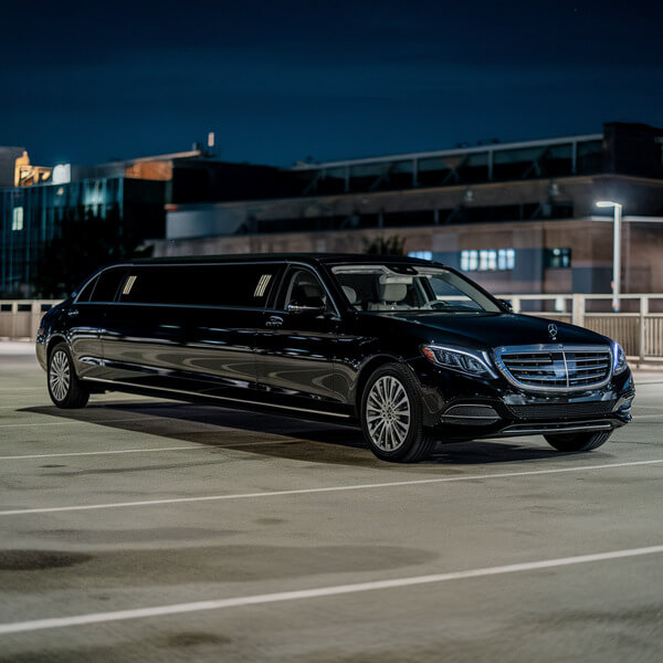 Price4limo Black Mercedes Limo