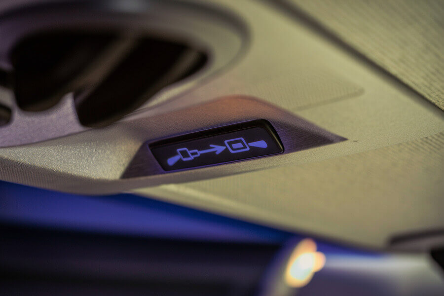 price4limo mini bus seatbelt sign