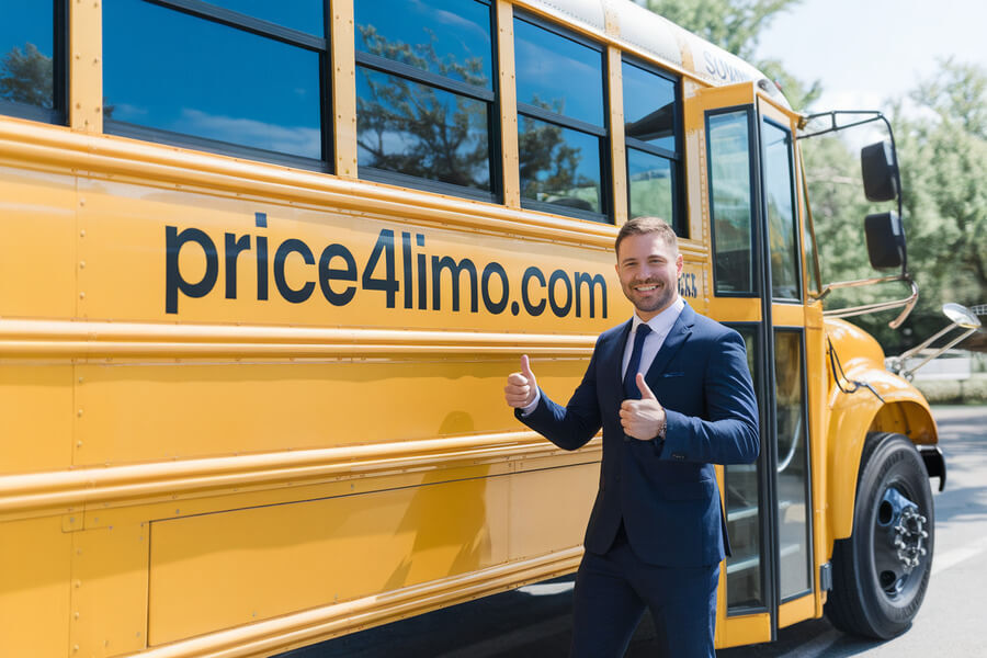 Price4limo School Bus Rental
