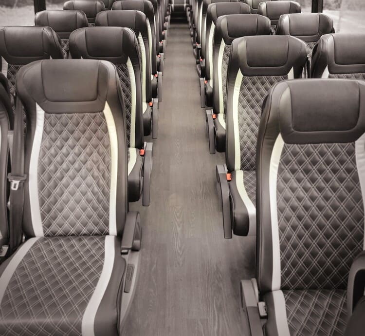 Executive Mini Buses interior
