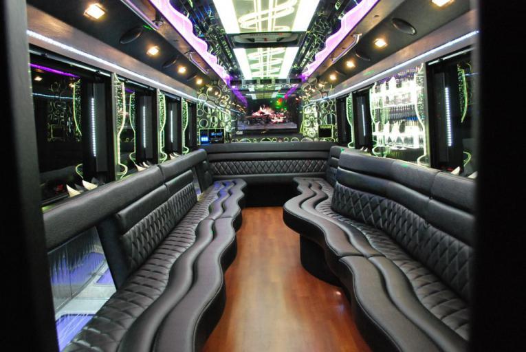 a Waldorf party bus rental